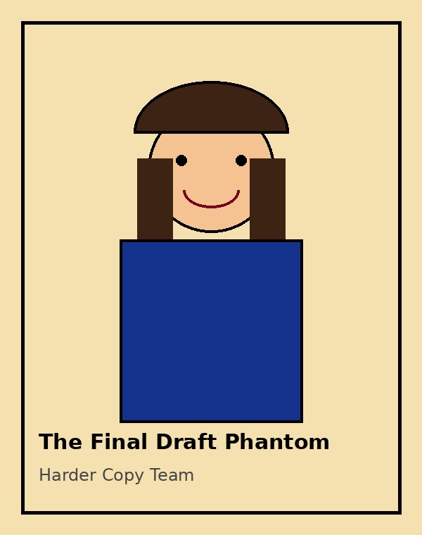 The Final Draft Phantom original retro mullet copywriter card